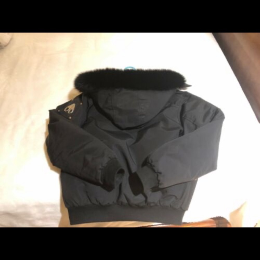 Moose Knuckle boy bomber size large